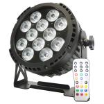 12x18w RGBWEV UA 6in1 Led Par Can Light IP66 DMX512 For Outdoor