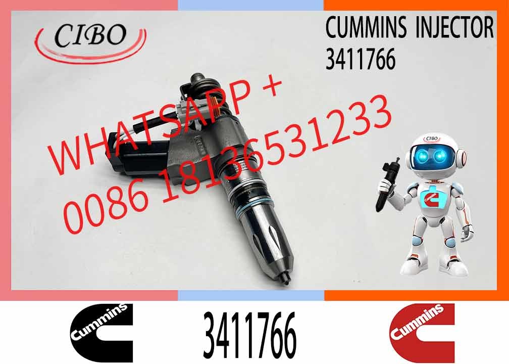 3411766 OE Quality Brand New Diesel Common Rail Fuel Injector Assembly 3411766 for C-ummins N14 Engine