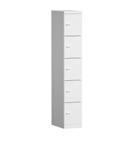 Wholesale Vertical 5 Door Flush Door Steel Office Locker Password Lock from china suppliers