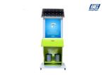 12V/16Ah Lithium Battery Solar Powered Light Box Advertising Steel Trash Station
