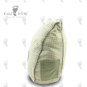 Wholesale Presents Cuddly Thick Stuffed Cushion Green Stripe Pillow 29 X 43cm from china suppliers