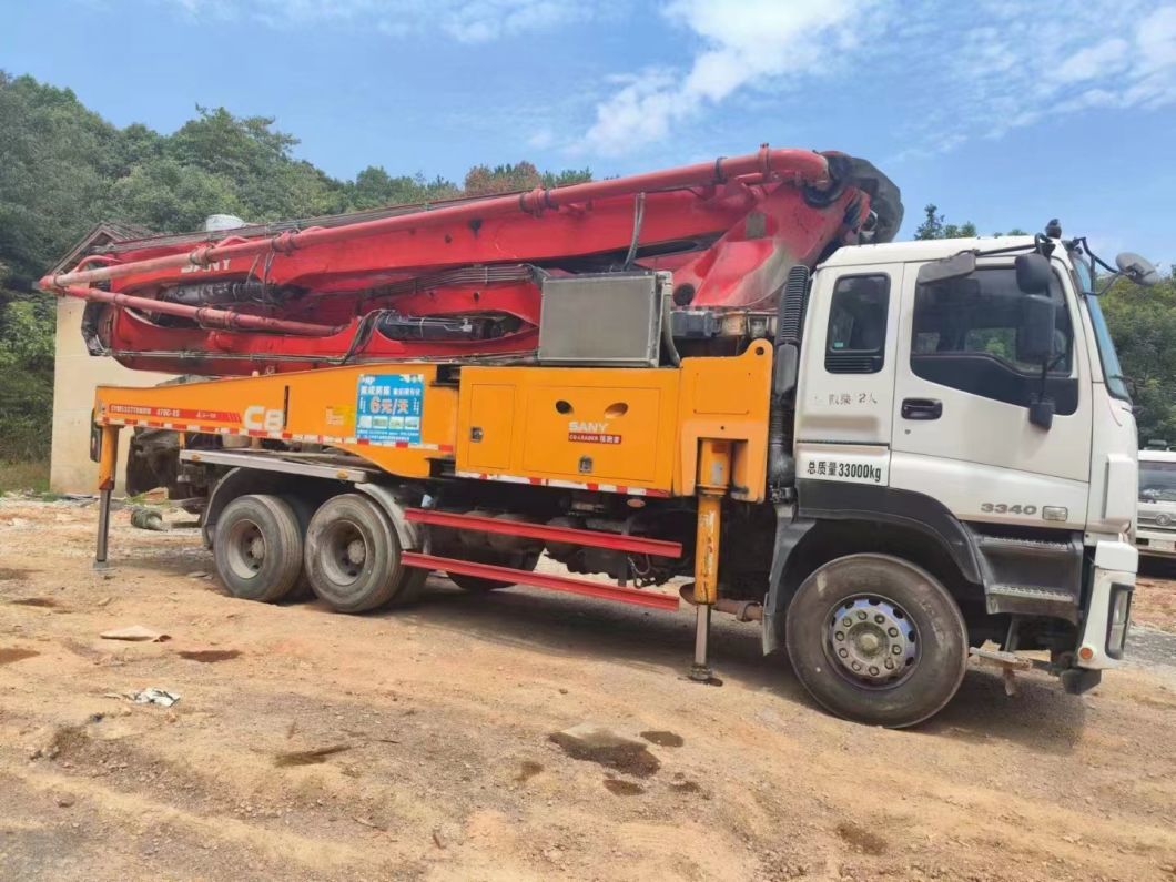 Heavy Equipment SA Ny Truck Mounted Pump 47m Used Concrete Pump Truck Concrete Boom Pump