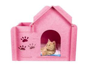 Wholesale 23.6 X 15.6 X 20.5 Inch Felt Cat Condos With Windows from china suppliers
