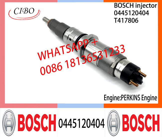BOSCH 0445120404 Neutral Diesel Fuel Injector Assembly 0445120404 T417806 For Engine