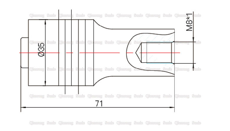 Ceramic Ultrasonic Piezoelectric Transducer