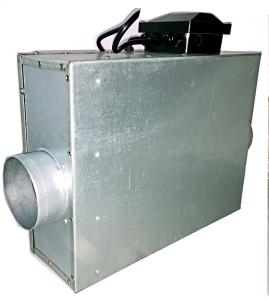 Wholesale Industrial Square Duct Booster Fan , Inline Duct Fan Quiet For Ventilation from china suppliers