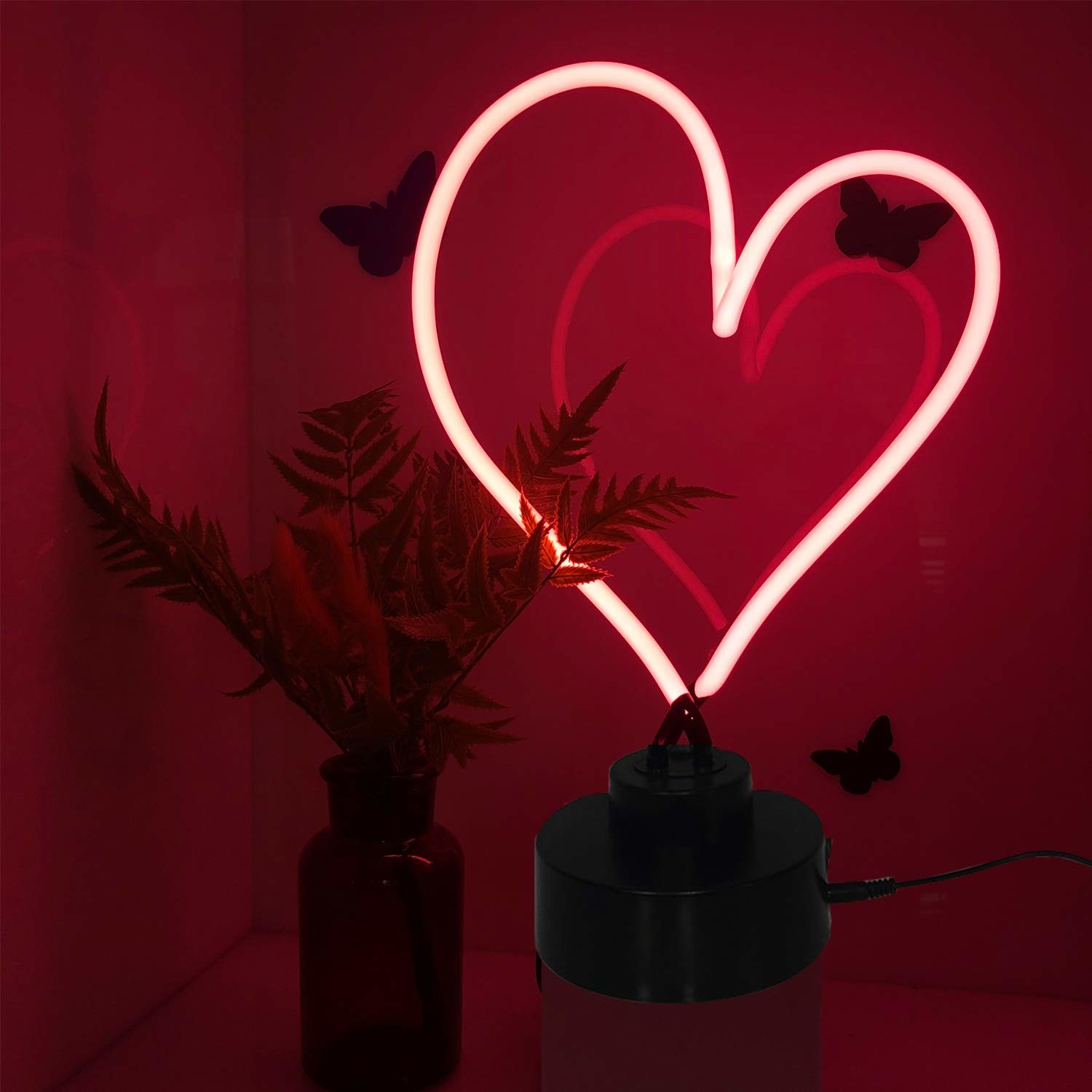 AC110V Living Room Neon Sign Neon Pink Room Decor 6.5 KGs