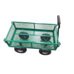17KGS Weight Capacity Metal Folding Steel Outdoor Beach Mesh Wagon for Garden