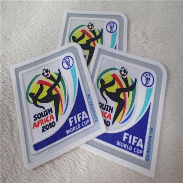 FIFA World Cup Heat Transfer Flocking Patches Multi - Color For Sportswear