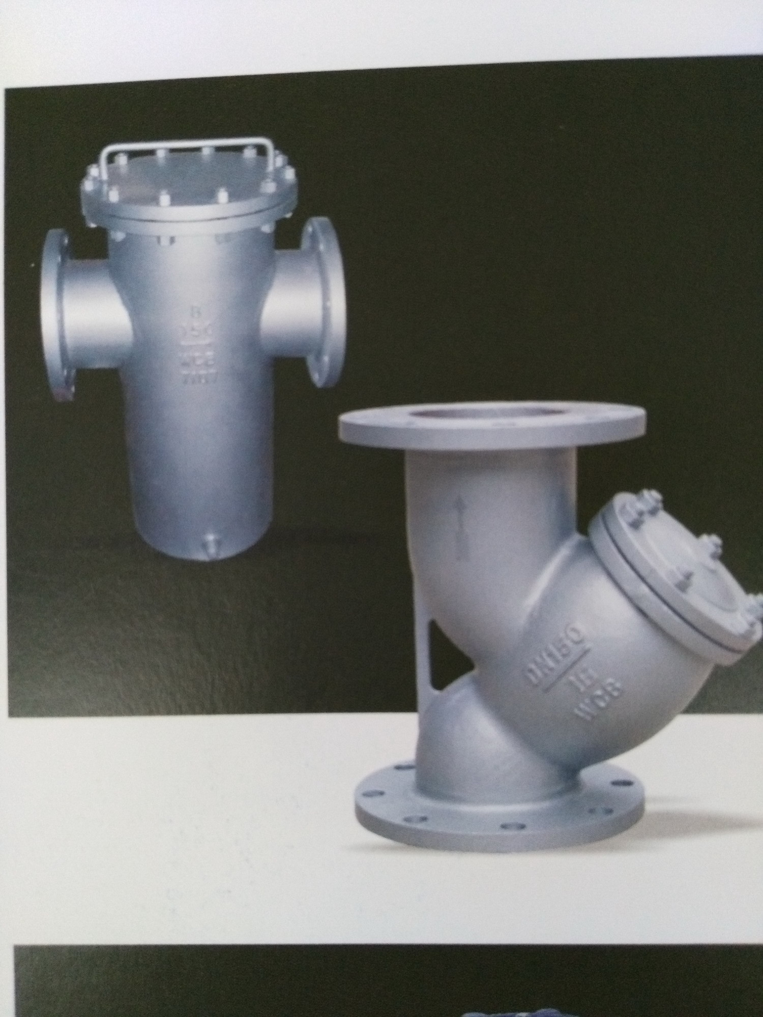 High Temperature Resistant Material Y Type Basket Type Strainer