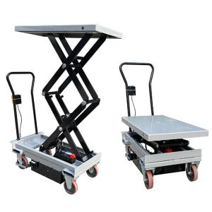 Wholesale 800kg Double Scissor Lift Tables 39.76inx20.47in Max Height 55.51in from china suppliers