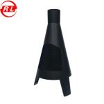 Outdoor Carbon Steel Black 1.5mm Round Wood Burning Stove