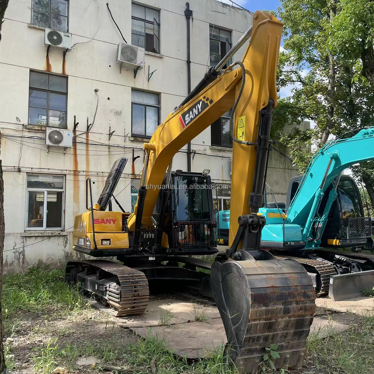 Sany155C Second-hand Excavator 0.53m3 Bucket Capacity 15000 KG Machine Weight Affordable