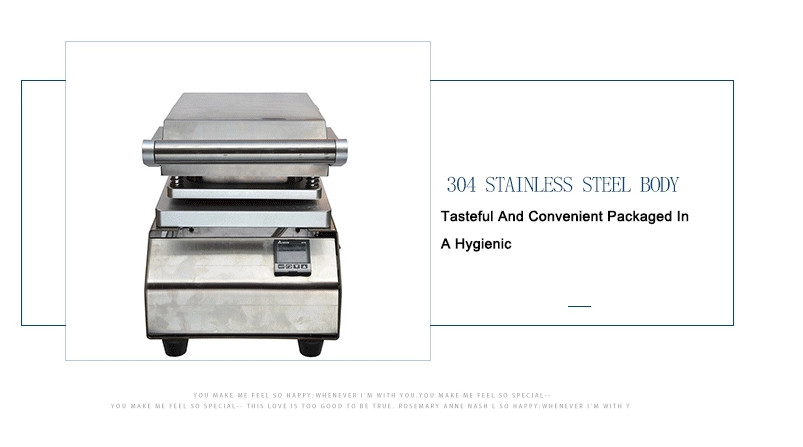 Meat Food Tray Packing Machine Stainless Steel Tray Sealing Equipment