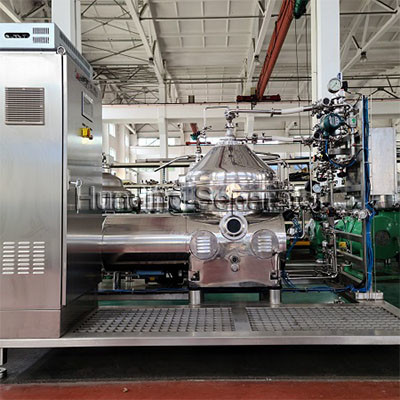 No Flocculant Stainless Steel Disc Separator For Schizochytrium Harvest High Performanc