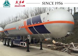 Wholesale Tri Axle LPG Tank Trailer , LPG Transport Trailer 30-60 CBM Capacity from china suppliers