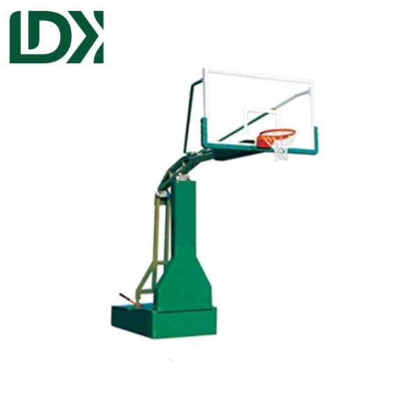 Competition Adjustable Basketball Stand Manual Hydraulic Portable Basketball Hoop