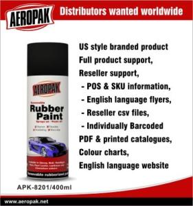 Wholesale Non Toxic Aerosol Metallic Red Spray Paint For Car , Plasti Dip Rubber Paint from china suppliers