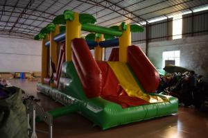 Wholesale Classic Inflatable Obstacle Courses Forest Animals Palm Trees Lead - Freem Small Size inflatable obstacle course from china suppliers