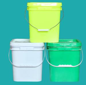 Wholesale Chemical Resistance Square Plastic Bucket 1.2 Kg for Food Grade Paint Toys from china suppliers