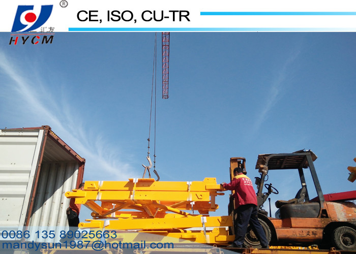 Robot Welding safe mechanism QTZ80(6013) Topkit Tower Crane 40m Height Construction Building Equipment