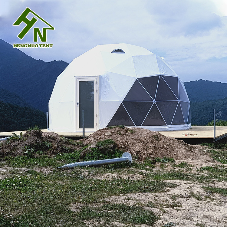 3 People Family Traveling Geodesic Dome Tent UV Radiation