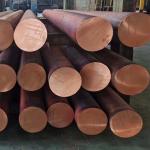 Customization 99.9% C1020 C1100 C11000 Solid Round Rod 50-600mm Red Pure Copper