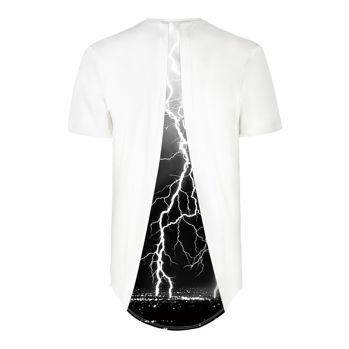 Night City Digital Printed Trendy Oversized T Shirts Asian / European US Size
