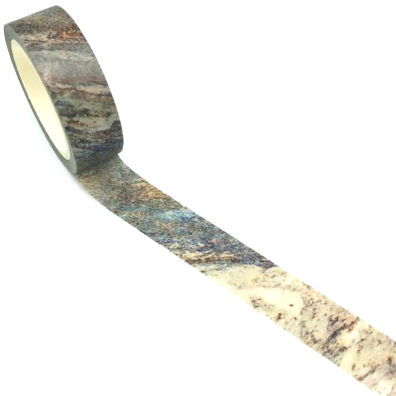 Stone Pattern 10mm*10m Masking Washi Tape For Decoration