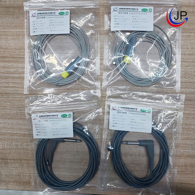 9FR 3.0mm Disposable Medical Temperature Sensor Temperature Probe For Adults