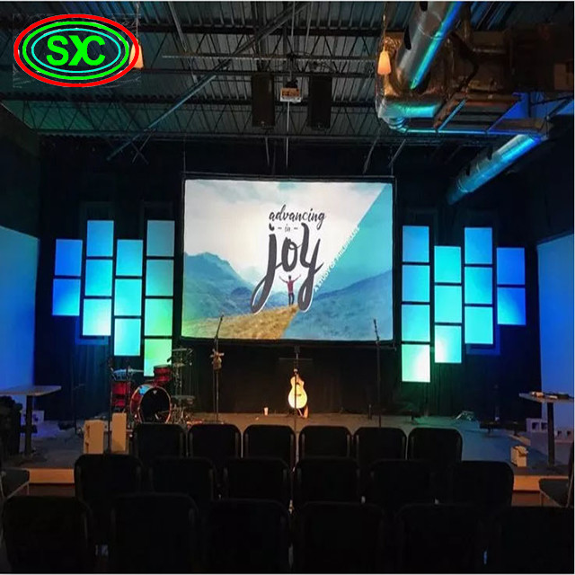 Stage LED Screens Waterproof Outdoor P4.81 500*500 die-caseting aluminum Curved led display screen