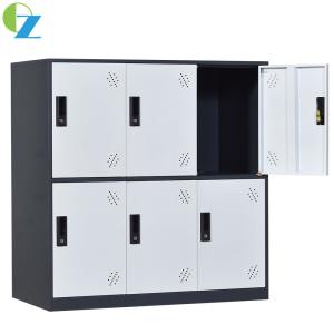 Wholesale Small Size 6 door steel locker Primary School Locker Steel Gym Office from china suppliers