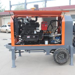 Wholesale Mini Cement Mortar Truck Stationary Concrete Pump Portable Pumpcrete from china suppliers