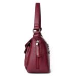 2024 Korean Style Women's Shoulder Bag Soft Leather Crossbody Bag for Daily Life