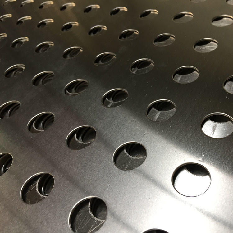 1.2mm Hole Diameter 304 Perforated Stainless Steel Mesh Sheet Punched Metal
