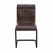 Wholesale Contemporary Brown Pu Dining Chairs Oem Odm Design from china suppliers