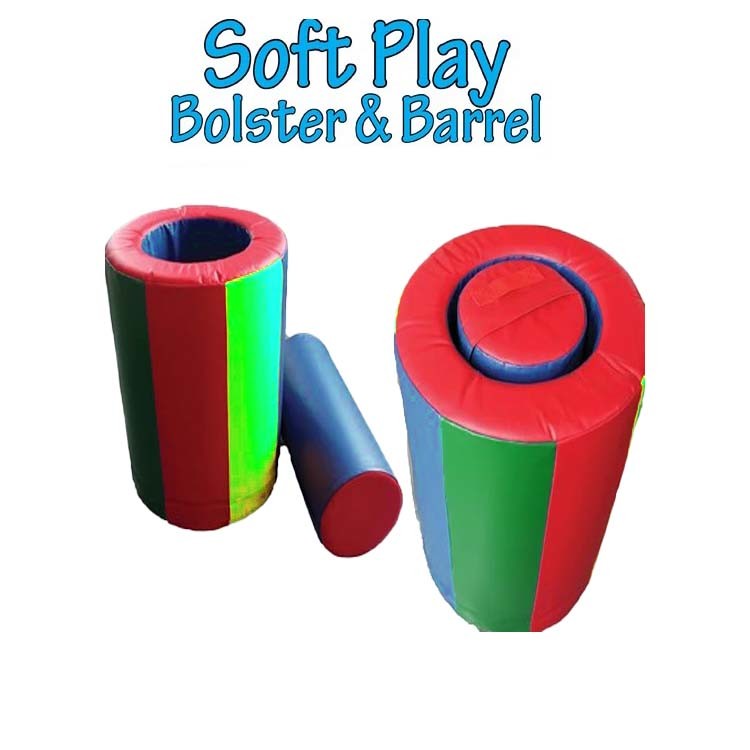 Durable Pvc Cover Bolster Gymnastics Training Equipment And Barrel Set Soft Foam Plyo Box Made In Usa