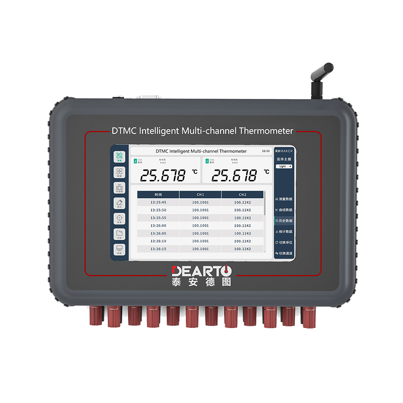 Real Time Multichannel Temperature and Humidity Data Logger with Extensible Channels
