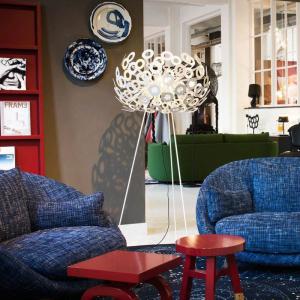 Wholesale Modern Personality Floor Lights White Living Room Bedroom Study Dandelion Floor Lamp(WH-MFL-155) from china suppliers