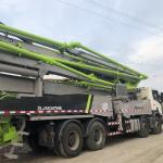 Large 56m Used Concrete Pump Truck 600L Hopper Well Maintenanced