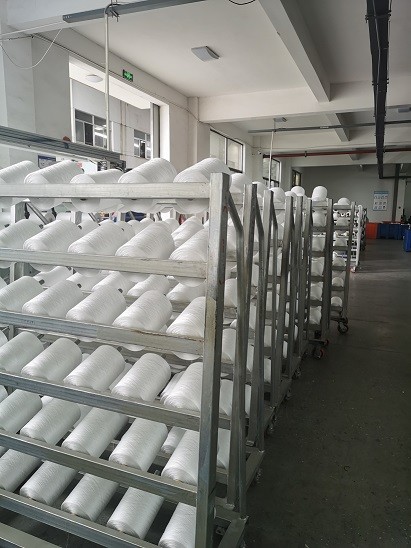 High Tenacity Nylon Bonded Thread Heat Setting For Leather Products