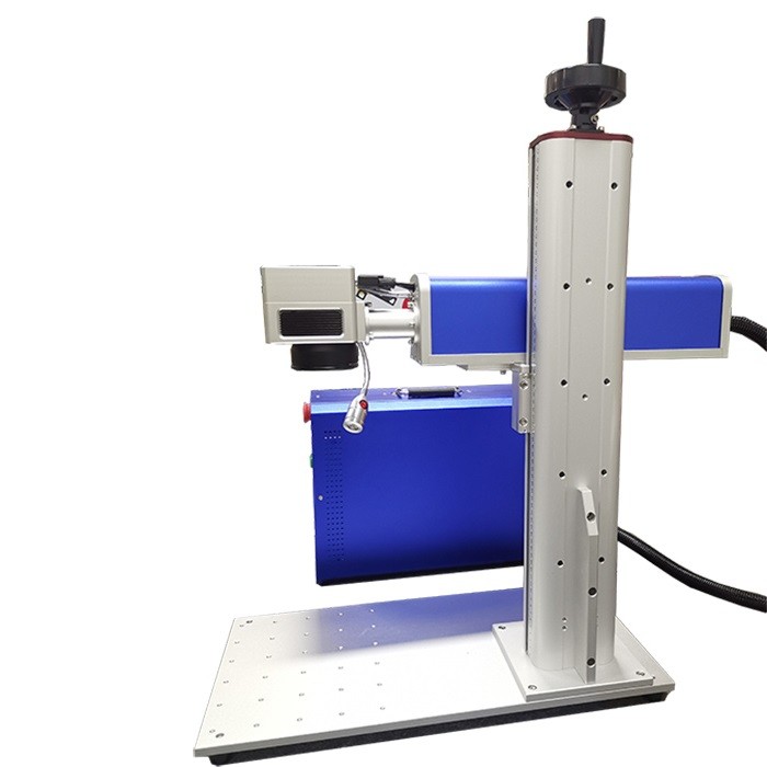 Energy Saving 50 Watt Fiber Laser Marking Machine With Raycus Jpt Source