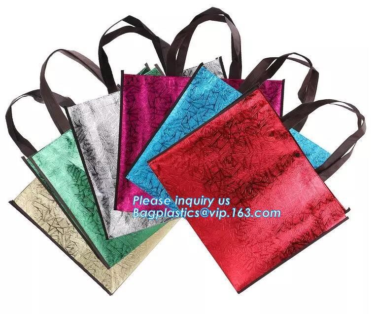 Newest promotional pp laminated non woven thermal lunch bags, Cheap Price Tote Shopping Non Woven Bag, bagease, package