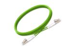 100G OM5 50 / 125 Wide Band Multimode LC LC Fiber Optic Patch Cables PVC / LSZH