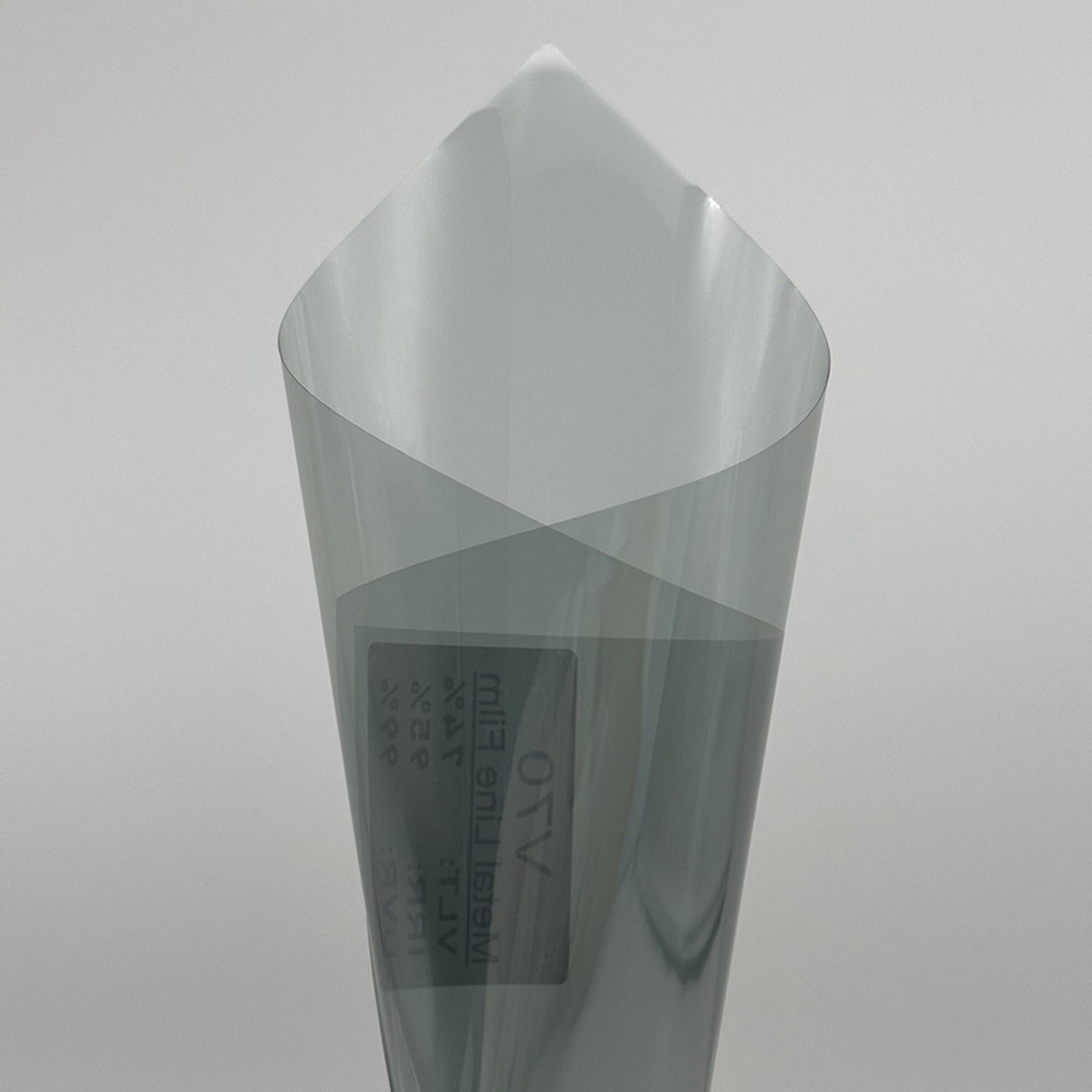 NASIDO V70 HD Metalized Window Tint Film IRR 99% Infrared Proof UV Rejection