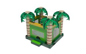 Wholesale Tropical Palm Tree Bounce House Childrens Inflatable Castle from china suppliers