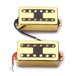 Double Coil Electric Guitar Pickups Chrome Gold Guitar Parts