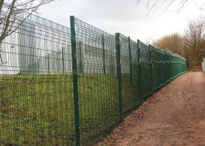 Wholesale Clear Vu Wire Y Post Anti Climb Security Fencing For Airport / Prison from china suppliers