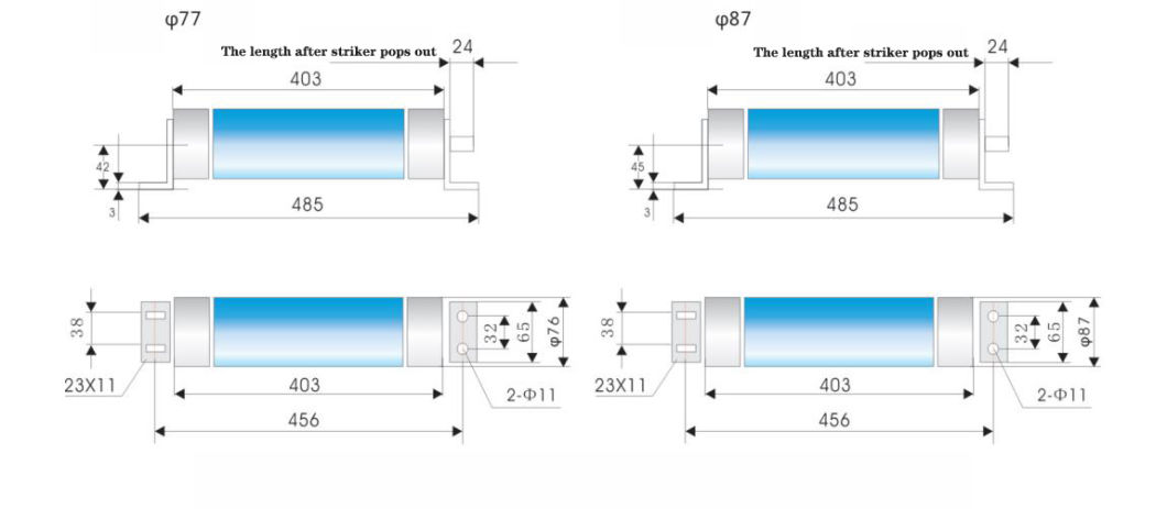 Xrnm High Voltage Current-Limiting Fuse 50Hz 3.6kv 7.2kv 12kv