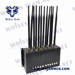 Wholesale CDMA 24W Mobile Phone Blocker Jammer 12 Antennas DCS GSM GPS WIFI from china suppliers
